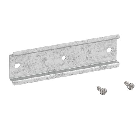 Abox 100 NS35 Din lišta 35x7,5mm včetně šroubů pro abox 100 35x120x7,5mm
