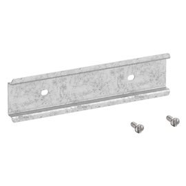 Abox 160/250 NS35 Din lišta 35x7,5mm včetně šroubů pro abox 160/250 35x137x7,5mm