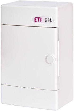 ECT4PO (bílá dvířka) Rozvodná skříňka na omítku DIDO-E 2