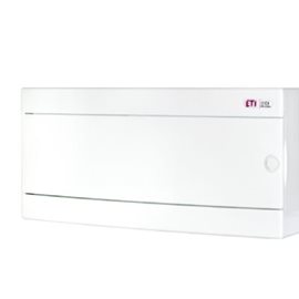 ECT 1x24PO Nástěnná rozvodnice bílá dvířka počet modulů: 24 (1x24) DIDO-E