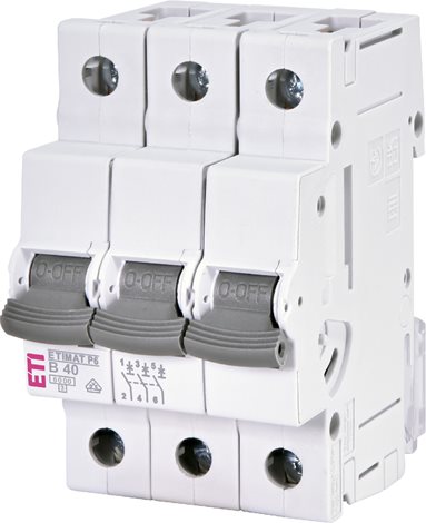 ETIMAT P6 3p B40 Jistič 1