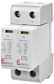 ETITEC ML T123 300/12,5 2+0 Svodič přepětí