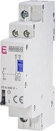 RBS220-10-230V AC Bistabilní spínač, impulsní relé 1xNO In = 20A