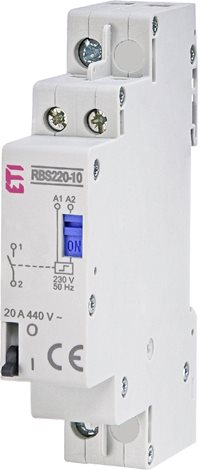 RBS220-10-230V AC Bistabilní spínač, impulsní relé 1xNO In = 20A 1