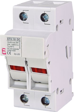 EFH 10 DC 2p LED Pojistkový odpojovač s LED indikátorem 1