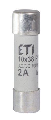 CH10x38 gR 2A/700V Válcová pojistková vložka 1