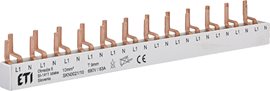SKN0021/10 Propojovací lišta SKN0021/10, 1+N, šířka 12 modulů, In = 63A, S = 10mm², typ konektoru: S