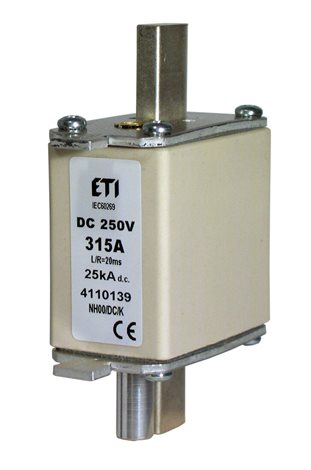 004110131 NV 00 DC 100A / 250V pojistka 1