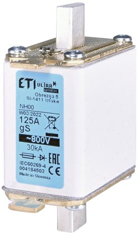 NH00 gS 100A/800V pojistka 1