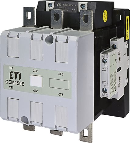 CEM150E.22-250V Motorový stykač CEM150E.22-250V-50/60Hz, 3-pólový, kontakty 3xNO 1