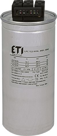 LPC 12,5 kVAr, 400V, 50HZ