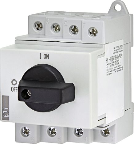 LS25 SMA A4 Odpínač LS25 SMA A4, 4-pólový, In = 25A, Un = 1000V DC