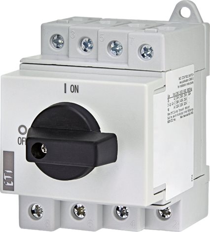 LS32 SMA A4 Odpínač LS32 SMA A4, 4-pólový, In = 32A, Un = 1000V DC