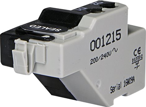 NA2 125-630AF AC200-240V Podpěťová spoušť NA2 125-630AF, Un = 200-240V AC, pro vypínače ED2 a jistič