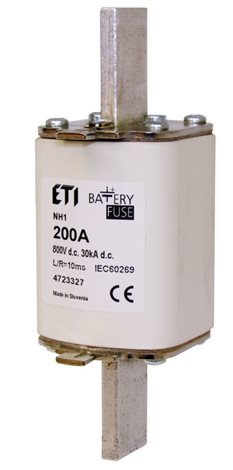 004723322 M1 gBAT 63A/800V DC Nožová pojistková vložka pro baterie M1, velikost NH 1 1