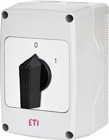 CS 32 10 PNG Vačkový spínač v pouzdru CS 32 10 PNG, 3-pólový, Ith = 32A, stupeň krytí IP65, 