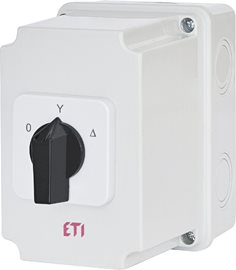CS 25 12 PN1 Vačkový přepínač Y-Δ CS 25 12 PN1, 4p, Ith = 25A, stupeň krytí IP65, 