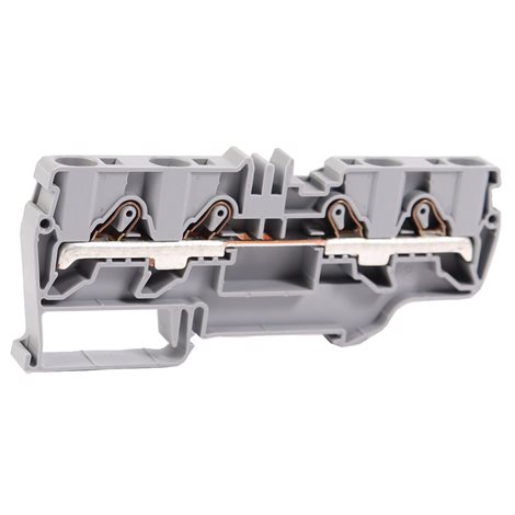 Svorka push-in PYK 6 C/2+2 - šedá 1