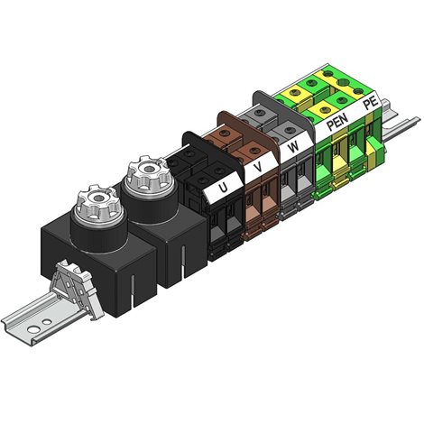 Stožárová výzbroj SV - B - 9.35.4/2 (dva nosiče pojistek)