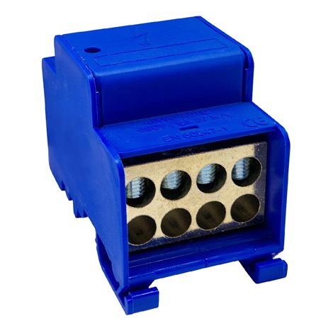 Distribuční blok DTB 2x120/8x35 modrý 1