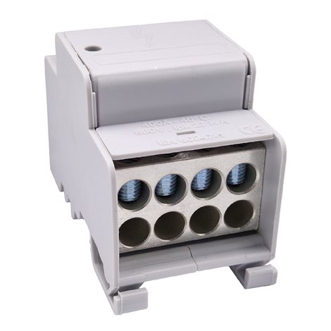 Distribuční blok DTB 2x120/8x35 šedý 1