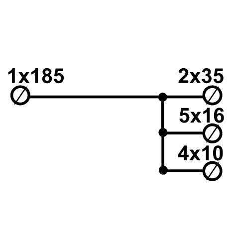 Distribuční blok LK DTB 185 2
