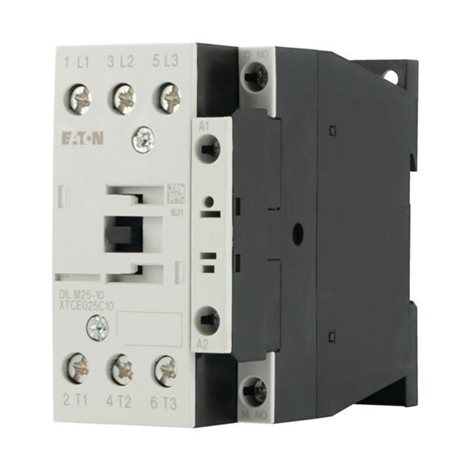 DILM25-10(24V50HZ) Výkonový stykač 25A/11kW AC-3, 45A AC-1, 3pól + 1Z, Uc=24V/50HZ