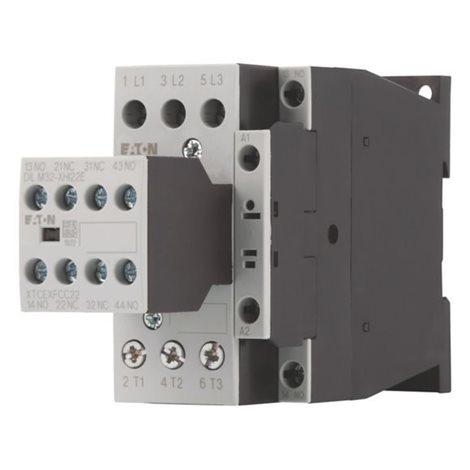 DILM25-22(RDC24) Výkonový stykač 25A/11kW AC-3, 45A AC-1, 3pól + 2Z 2V, Uc=24V DC