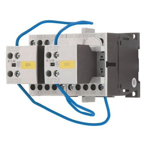 DIULM9/21(24VDC) Reverzační stykačová kombinace 4kW AC-3, Uc=24V DC