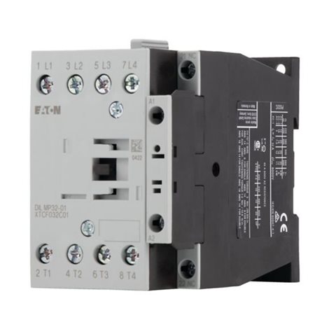 DILMP32-01(230V50HZ,240V60HZ) Výkonový stykač 4pólový 18A AC-3, 32A AC-1, Uc=230V/50HZ, 240V/60HZ