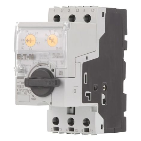 PKE12/XTU-1,2 Elektronický motorový spouštěč, Ir=0,3-1,2A, P=0,12-0,37kW