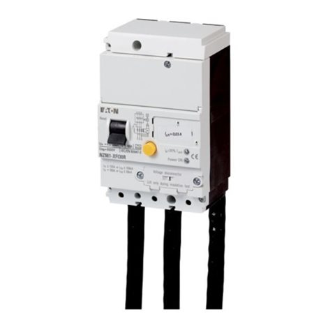 NZM1-XFI300R Chráničová spoušť pro NZM1, 3pól, boční montáž In=125A, Idn=0.3A, tv=10ms, typ A