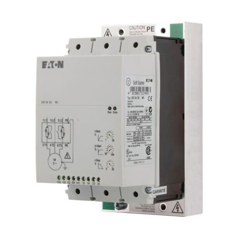DS7-340SX100N0-L Softstartér, integr. bypass, ovl. 24V AC/DC; 55kW při 400V, 50Hz, Ie=100A, do -40°C