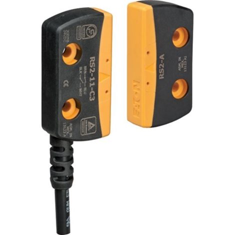 RS2-12-C3 Magnetický spínač RS2, 1 zap. 2 vyp. kontakty, kabel 3m
