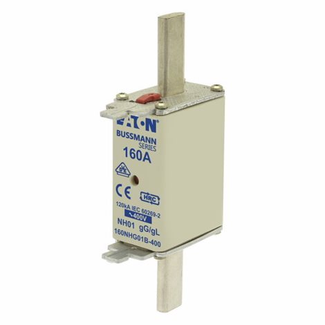 160NHG01B-400 Pojistka NH gG 400V 160A 01  dvojitý indikátor