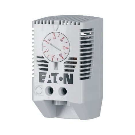 TH-O Termostat pro regulaci teploty v rozváděči 0…+60°C, 1 vyp. kontakt