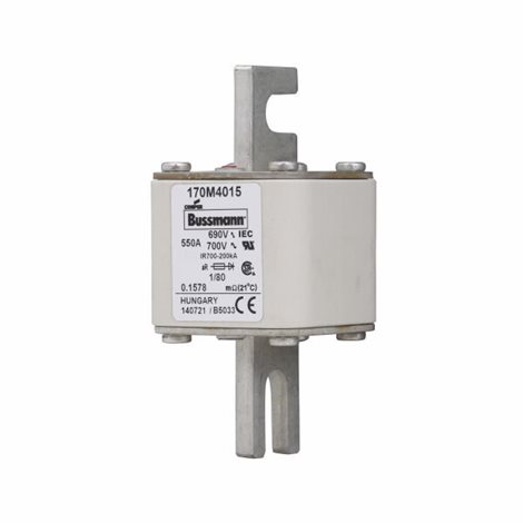 170M4015 Ultra rychlá pojistka pro ochranu polovodičů, 690V, 550A, 1