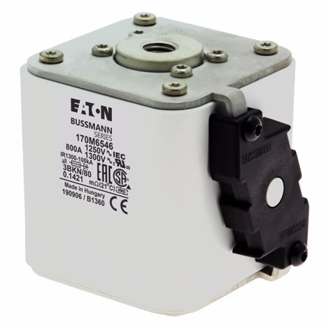 170M6546 Ultra rychlá pojistka pro ochranu polovodičů, 1250V, 800A, 3