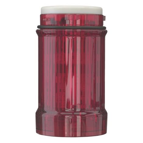 SL4-L230-R Modul D=40mm s nepřerušovaným světlem, včetně LED, 230/240V AC, IP66, červený