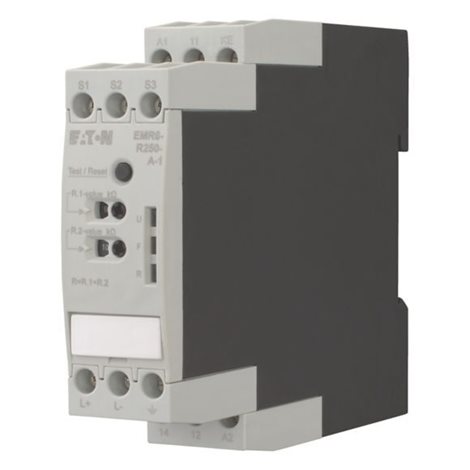 EMR6-R250-A-1 Relé pro hlídání izolačního stavu, Us= 24-240V AC/DC, 1-110 kOhm, AC/DC síť