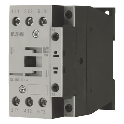 DILM17-10-EA(RDC24) Výkonový stykač 18A/7,5kW AC-3, 40A AC-1, 1Z, Uc=24V DC