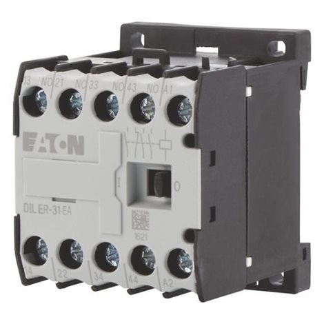 DILER-31-G-EA(24VDC) Pomocný stykač 6A AC-15, 3Z 1V, Uc=24V DC
