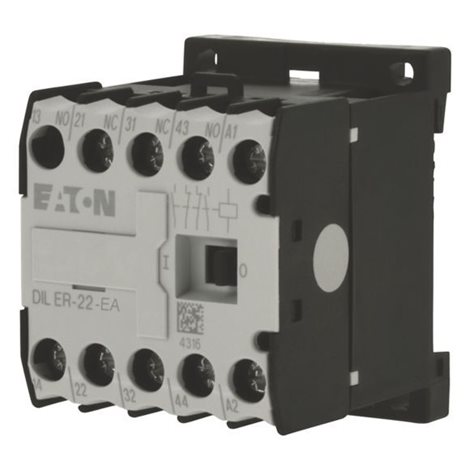 DILER-22-G-EA(24VDC) Pomocný stykač 6A AC-15, 2Z 2V, Uc=24V DC