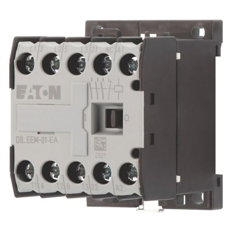 DILEEM-01-G-EA(24VDC) Malý stykač 3kW, 1V, Uc=24V DC