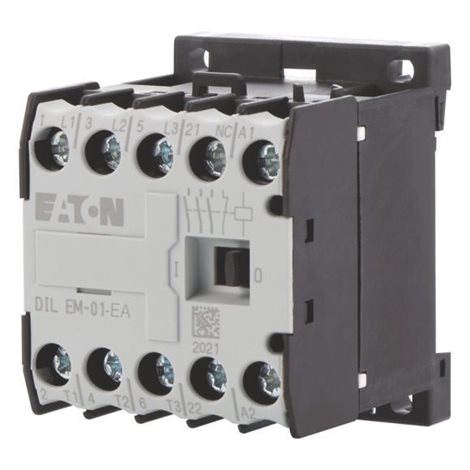 DILEM-01-G-EA(24VDC) Malý stykač 4kW, 1V, Uc=24V DC