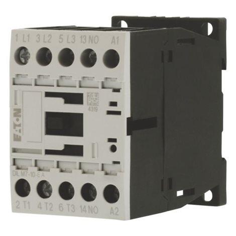 DILM7-10-EA(24VDC) Výkonový stykač 7A/3kW AC-3, 22A AC-1, 1Z, Uc=24V DC