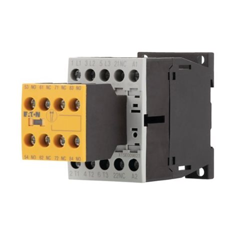 DILMS9-23(230V50HZ,240V60HZ) Bezpečnostní výkonový stykač 9A/4kW AC-3, 2Z 3V, Uc=230V/50HZ,240V/60HZ