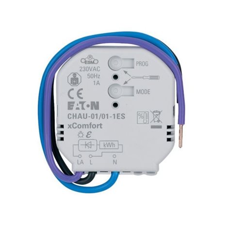 CHAU-01/01-1ES RF Vytápěcí aktor PWM 1A tichý pro termoelektrické hlavice