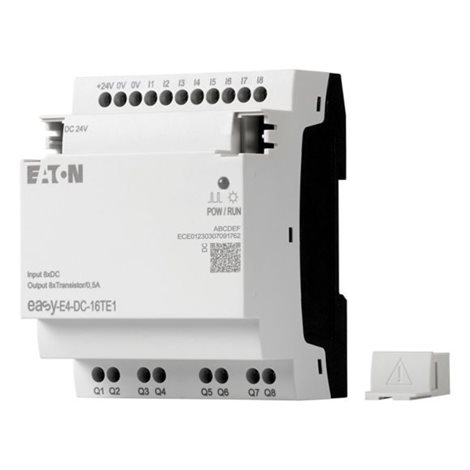 EASY-E4-DC-16TE1 Rozšiřující modul pro easyE4, 24V DC, 8 vstupů, 8 tranzistorových výstupů