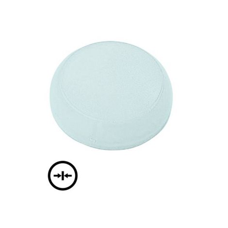 M22-XL-W-X14 Čočky pro signálky, plochá, napnout, bílá